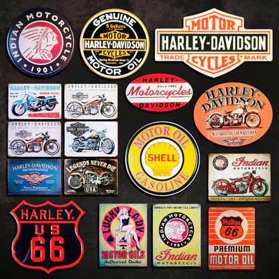 Metal Signs №10. Motorcycles — Descargar