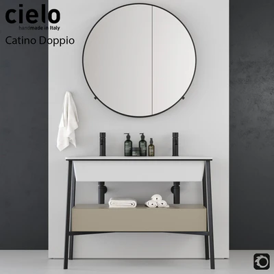Wash Basin Ceramica Cielo Catino Doppio — Ver 1