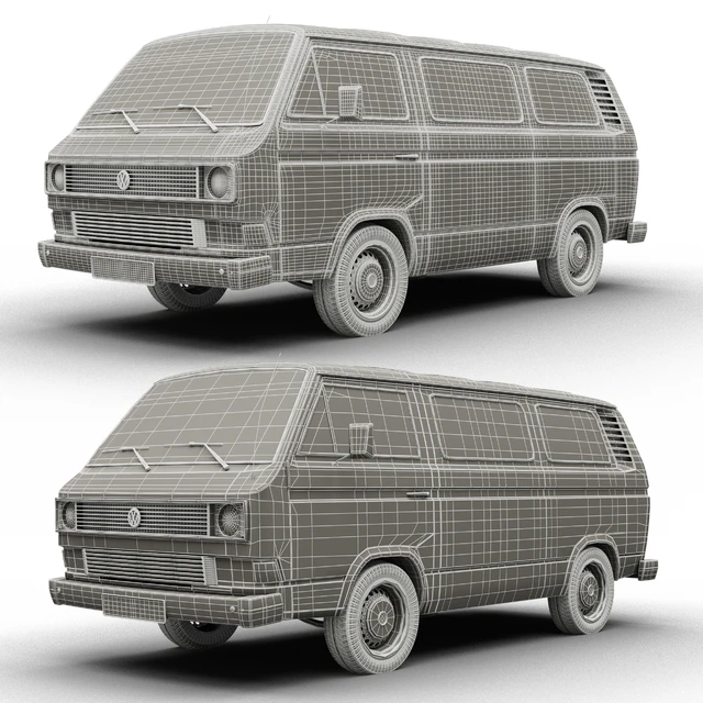 VW Transporter T3 — Descargar