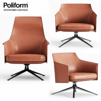 Poliform Stanford Armchair and Lounge — Ver 1
