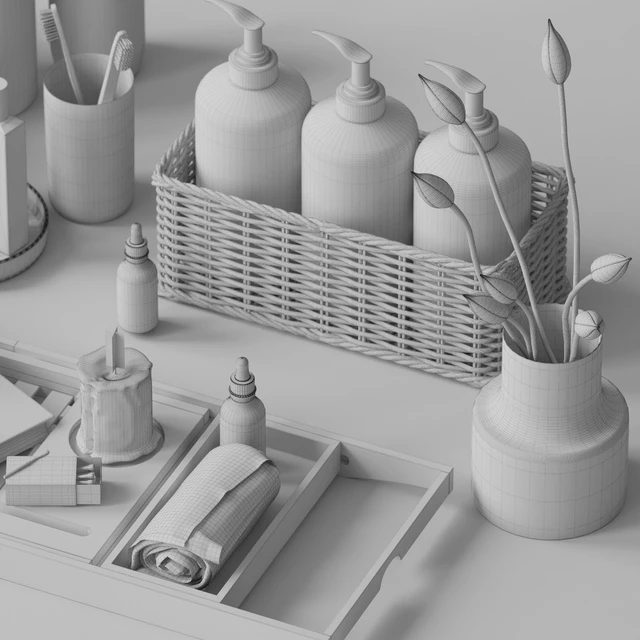 Decorative set for the bathroom - 6 — Descargar