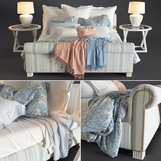 Jamaica Bed Ralph Lauren (vray GGX) — Скачать
