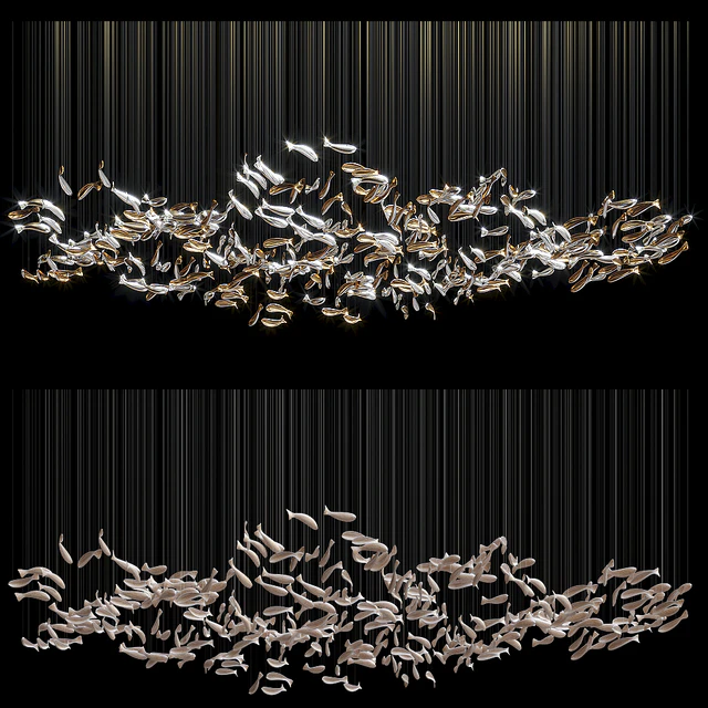 Chandelier Light Vargov - Fish — Descargar