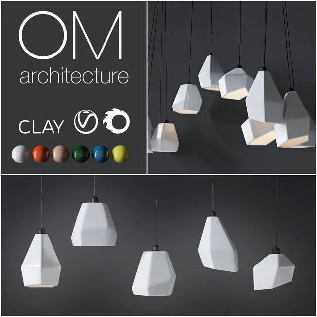 Clay - OM Architecture Lamp — Descargar
