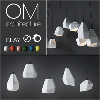 Clay - OM Architecture Lamp — Ver 1