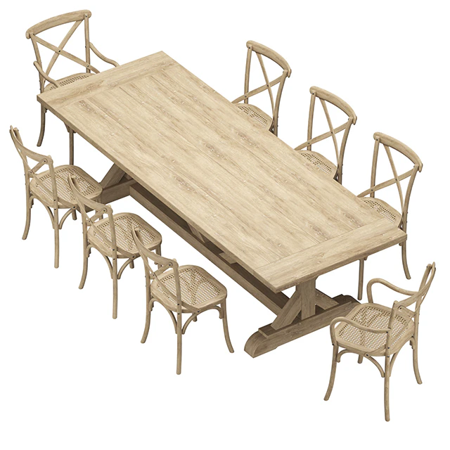 Restoration Hardware - Madeleine Chairs with Salvaged Table — Descargar