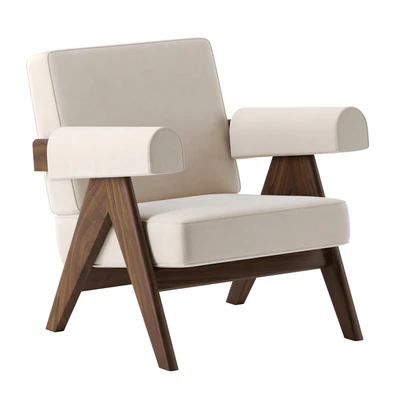 053 Capitol Complex Armchair by Pierre Jeanneret — Ver 1