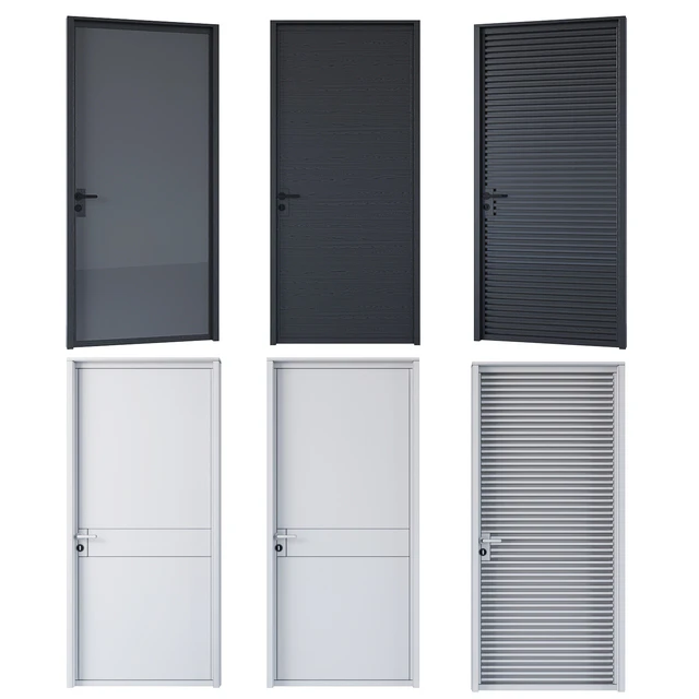Black modern doors — Скачать
