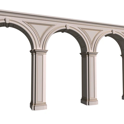 Арка в классическом стиле. Арочный межкомнатный проем.Аркада.Door Portal.Arched Opening.Arched doorway — Вид 4