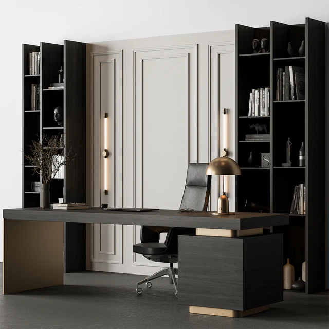 Boss Desk - Office Furniture 601 — Download