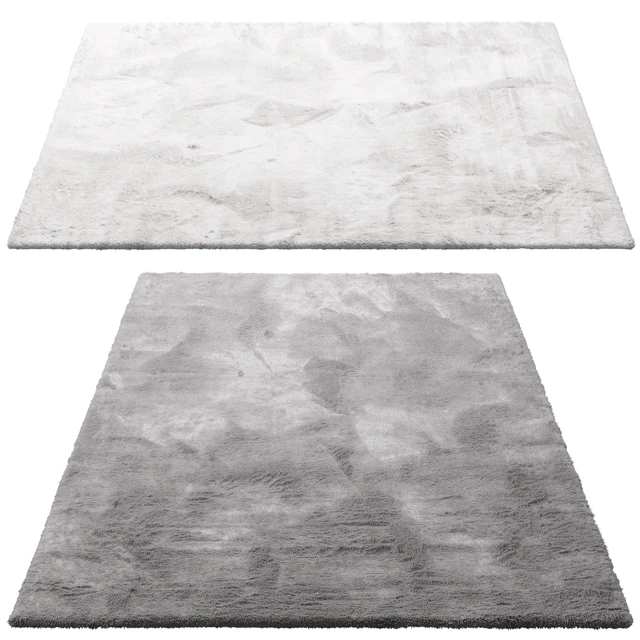 Benuta Dave Rectangular Fur Rug (3 colors) — Descargar