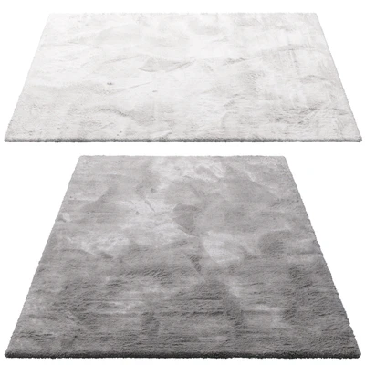 Benuta Dave Rectangular Fur Rug (3 colors) — Ver 6