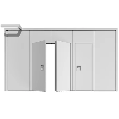 Sliding wooden partition wall — Ver 6