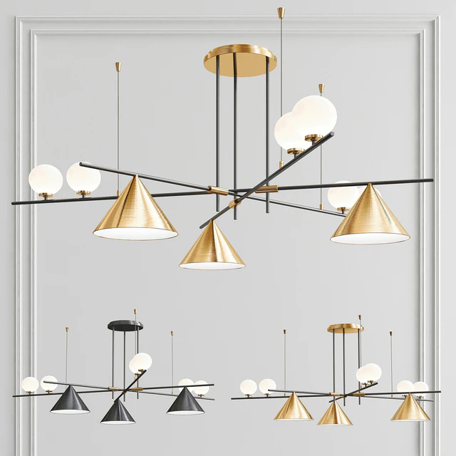 Scandinavian Minimalist Chandelier — Скачать