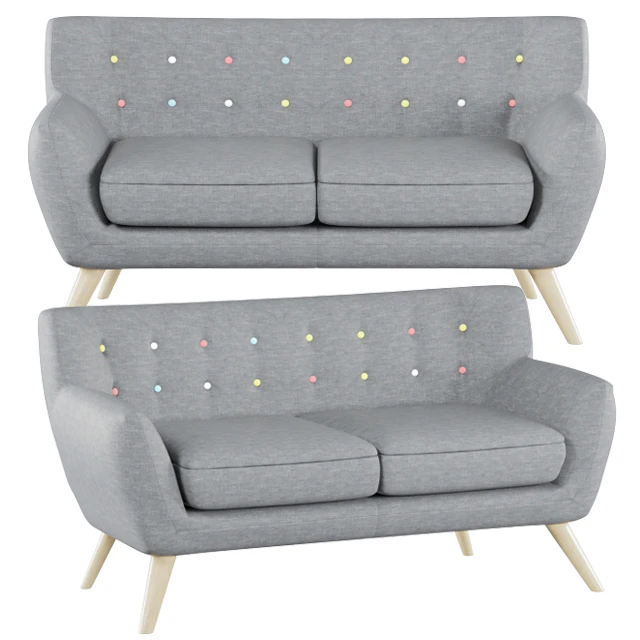 Carson Carrington Brandbu Button-tufted Loveseat — Скачать
