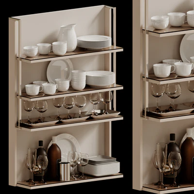 Decorative set of dishes for the kitchen — Вид 4