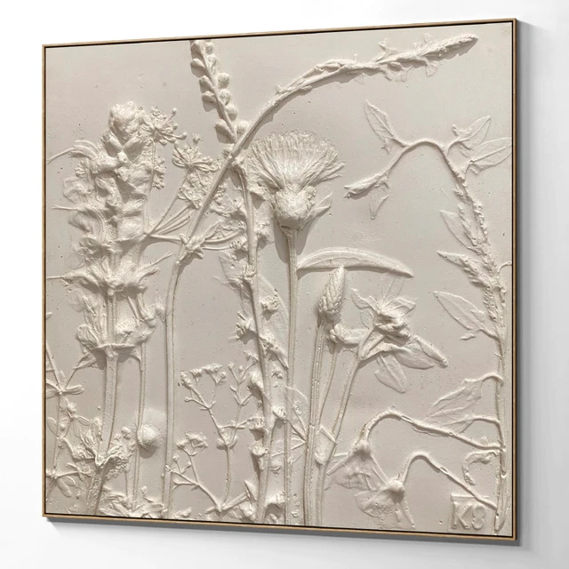 Plaster two square photo frames D-176 — Descargar