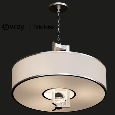 John Richard Polished Nickel and Crystal Sphere Chandelier — Descargar