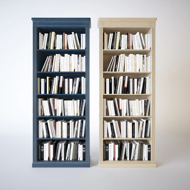 Стеллажи с книгами — Скачать