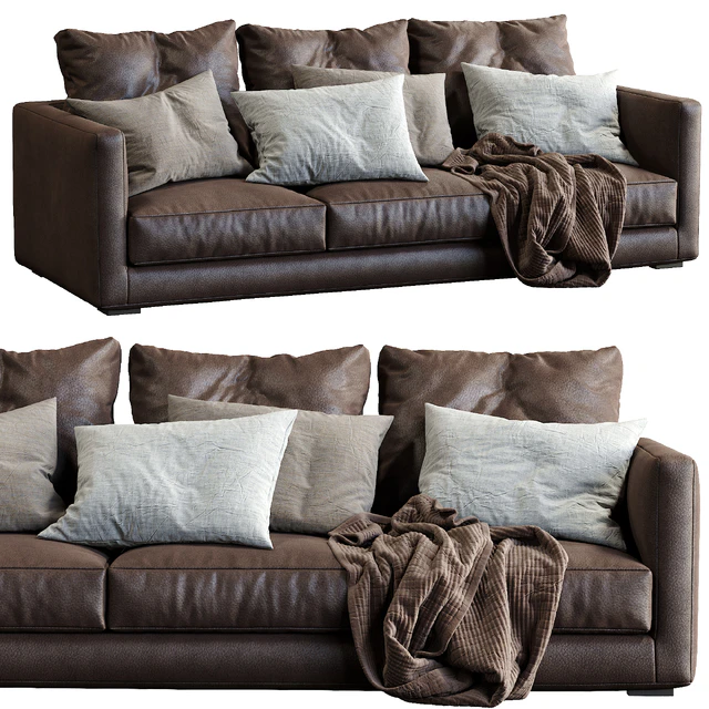 Leather Sofa Tango By Maras — Скачать