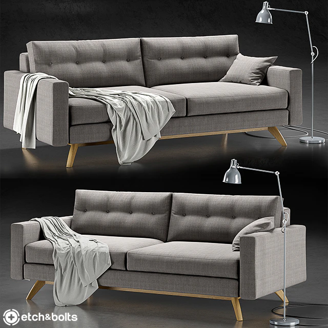 Etch &amp; Bolts Alfinch Sofa, Ikea Aröd — Descargar