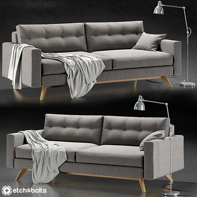 Etch &amp; Bolts Alfinch Sofa, Ikea Aröd — Ver 1