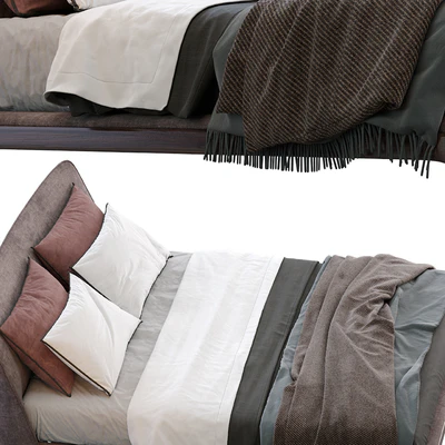 Poliform Bed Kelly — Ver 4