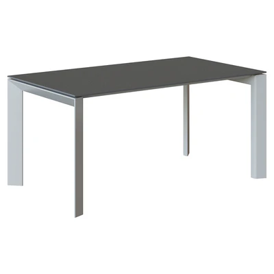 Table Atta 160 (220) x90 gray ceramic — Ver 1