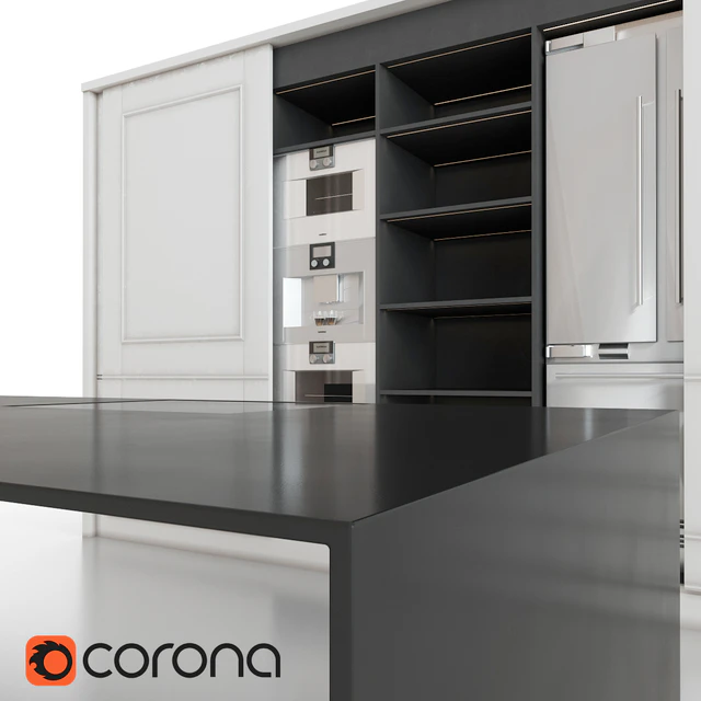 Modern Kitchen Invisible Table — Скачать