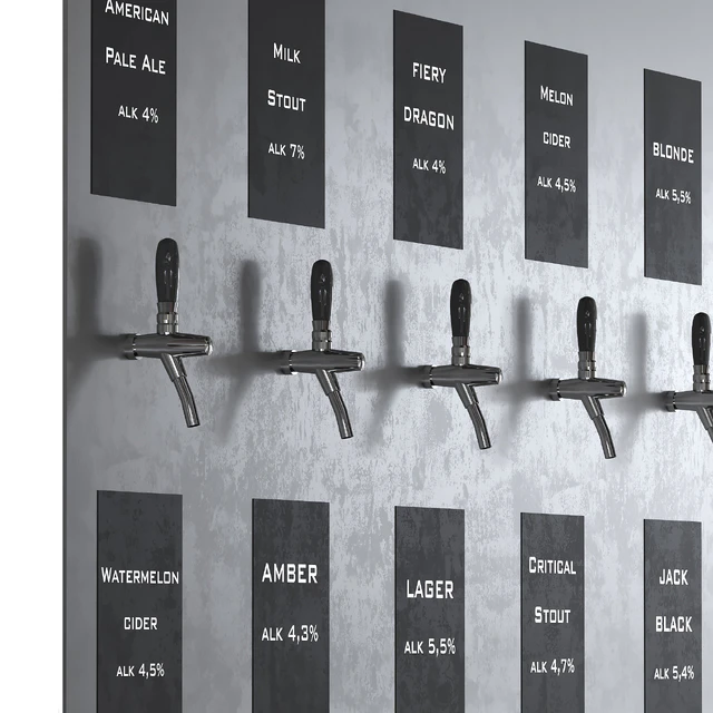 Beer menu on taps — Descargar