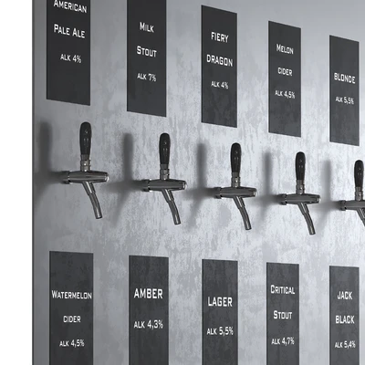 Beer menu on taps — Ver 5