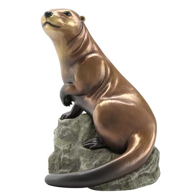 Garden sculpture Otter — Ver 5