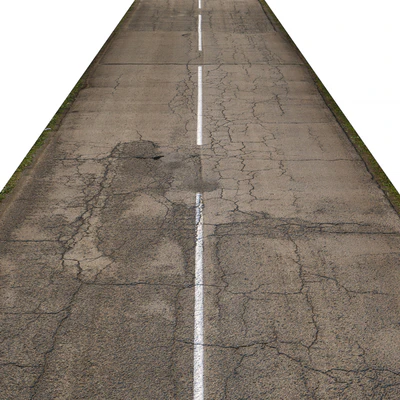 Old asphalt road - 35 meters — Ver 1