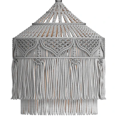 macrame chandelier 05 — Ver 3