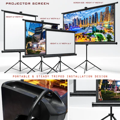 projector screen — View 1