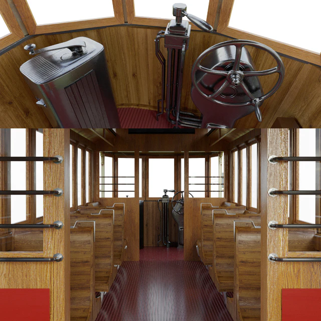 Tram car Putilovsky plant — Descargar