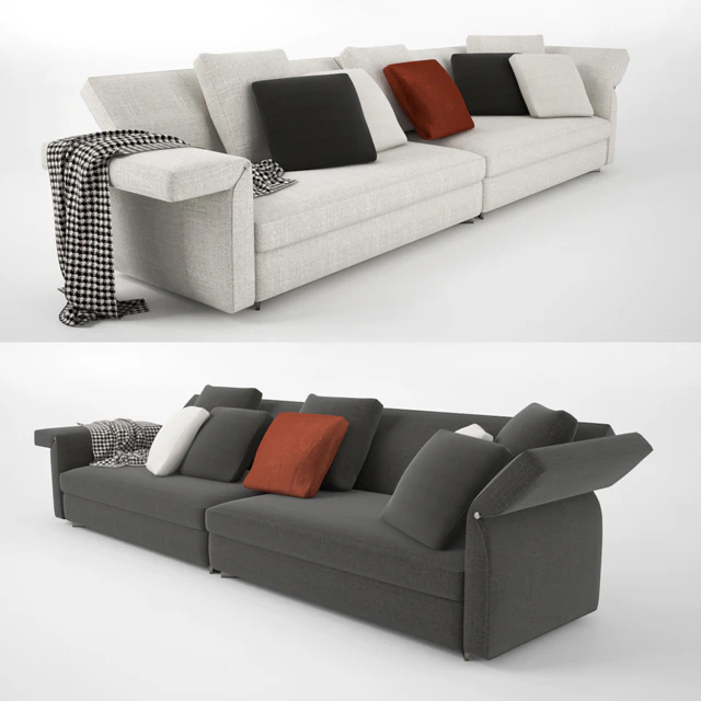 Minotti Collar Sofa — Скачать