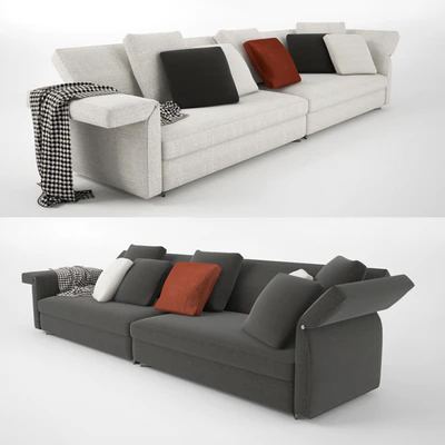Minotti Collar Sofa — Вид 3