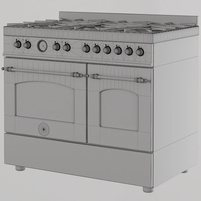 Gas stove Heritage-her100-6-mfe-d-bertazzoni — Descargar