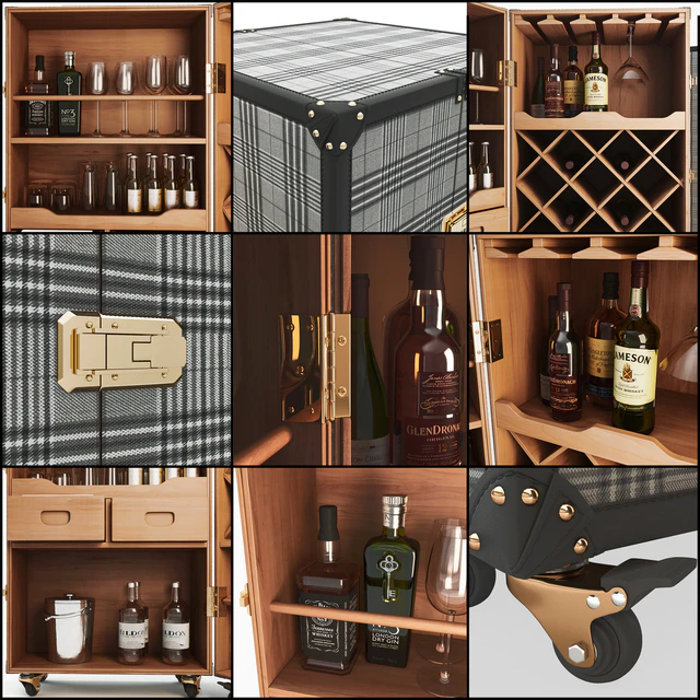 Wine Cabinet Martini Bianco — Descargar