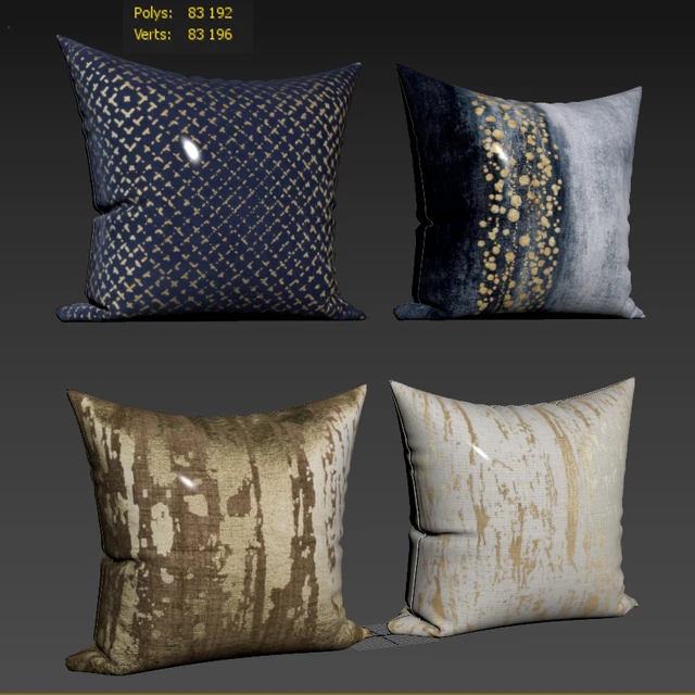 Decorative pillows set 092 — Скачать