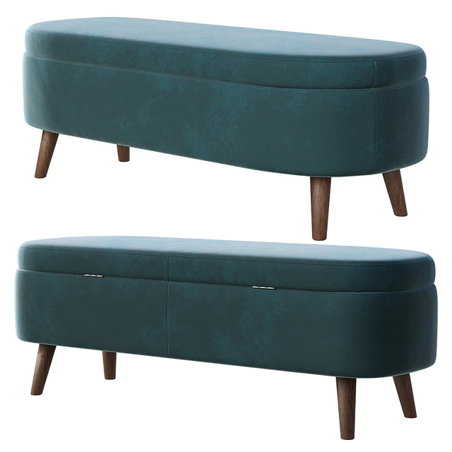 Lulu Ottoman Bench — Descargar