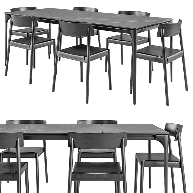 Silhouette table + Scandia chair — Descargar