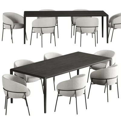 TRIA Table RIMO Chair — Ver 1