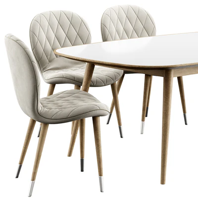 Hiro chair Konyshev HER 042 G Table — Ver 6