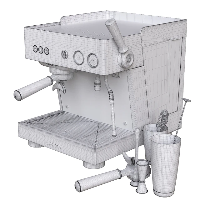 Coffee machine Ascaso and bar set — Descargar