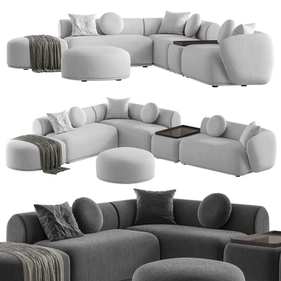 Meridiani Rene sofa set 2 — Ver 1