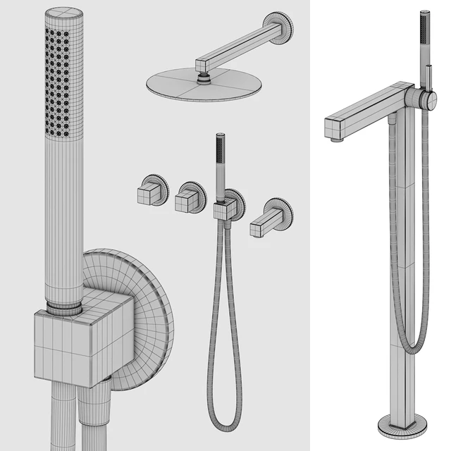 Keuco Edition 90 shower and bath faucets — Descargar