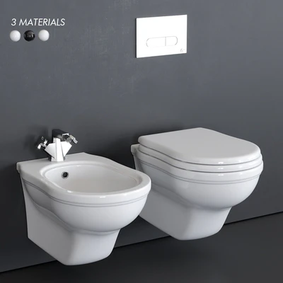 Ceramica Flaminia Efi Wall-Hung WC — Ver 1
