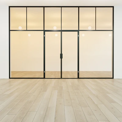Glass partition. Door. 40 — Ver 3